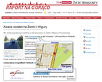 Targeo BubbleMap na stronach Raportu na gorąco